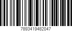Código de barras (EAN, GTIN, SKU, ISBN): '7893419482047'