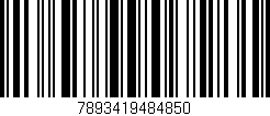 Código de barras (EAN, GTIN, SKU, ISBN): '7893419484850'