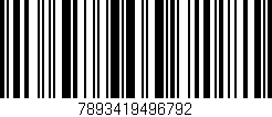 Código de barras (EAN, GTIN, SKU, ISBN): '7893419496792'