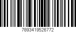 Código de barras (EAN, GTIN, SKU, ISBN): '7893419526772'