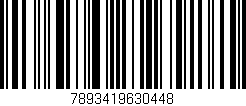 Código de barras (EAN, GTIN, SKU, ISBN): '7893419630448'