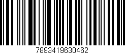 Código de barras (EAN, GTIN, SKU, ISBN): '7893419630462'
