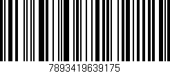 Código de barras (EAN, GTIN, SKU, ISBN): '7893419639175'