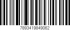 Código de barras (EAN, GTIN, SKU, ISBN): '7893419849062'