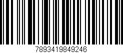 Código de barras (EAN, GTIN, SKU, ISBN): '7893419849246'