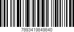 Código de barras (EAN, GTIN, SKU, ISBN): '7893419849840'