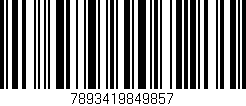 Código de barras (EAN, GTIN, SKU, ISBN): '7893419849857'