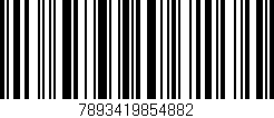 Código de barras (EAN, GTIN, SKU, ISBN): '7893419854882'