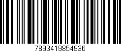 Código de barras (EAN, GTIN, SKU, ISBN): '7893419854936'