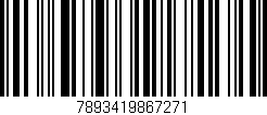 Código de barras (EAN, GTIN, SKU, ISBN): '7893419867271'