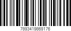 Código de barras (EAN, GTIN, SKU, ISBN): '7893419869176'