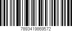 Código de barras (EAN, GTIN, SKU, ISBN): '7893419869572'