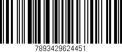 Código de barras (EAN, GTIN, SKU, ISBN): '7893429624451'