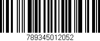 Código de barras (EAN, GTIN, SKU, ISBN): '789345012052'