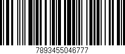 Código de barras (EAN, GTIN, SKU, ISBN): '7893455046777'