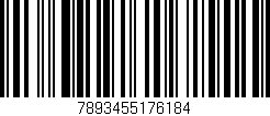 Código de barras (EAN, GTIN, SKU, ISBN): '7893455176184'