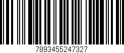 Código de barras (EAN, GTIN, SKU, ISBN): '7893455247327'