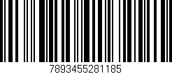 Código de barras (EAN, GTIN, SKU, ISBN): '7893455281185'
