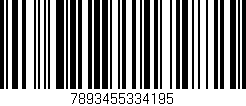 Código de barras (EAN, GTIN, SKU, ISBN): '7893455334195'