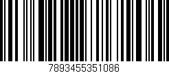 Código de barras (EAN, GTIN, SKU, ISBN): '7893455351086'