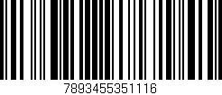 Código de barras (EAN, GTIN, SKU, ISBN): '7893455351116'