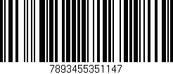Código de barras (EAN, GTIN, SKU, ISBN): '7893455351147'
