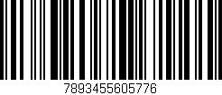 Código de barras (EAN, GTIN, SKU, ISBN): '7893455605776'