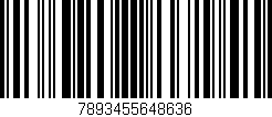 Código de barras (EAN, GTIN, SKU, ISBN): '7893455648636'