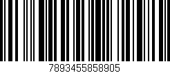 Código de barras (EAN, GTIN, SKU, ISBN): '7893455858905'