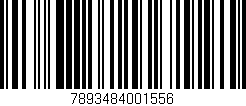 Código de barras (EAN, GTIN, SKU, ISBN): '7893484001556'