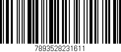 Código de barras (EAN, GTIN, SKU, ISBN): '7893528231611'