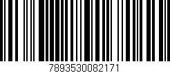 Código de barras (EAN, GTIN, SKU, ISBN): '7893530082171'