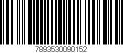 Código de barras (EAN, GTIN, SKU, ISBN): '7893530090152'