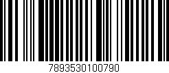 Código de barras (EAN, GTIN, SKU, ISBN): '7893530100790'