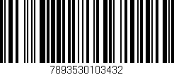 Código de barras (EAN, GTIN, SKU, ISBN): '7893530103432'