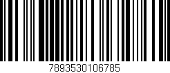 Código de barras (EAN, GTIN, SKU, ISBN): '7893530106785'