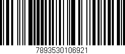 Código de barras (EAN, GTIN, SKU, ISBN): '7893530106921'