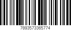 Código de barras (EAN, GTIN, SKU, ISBN): '7893573365774'