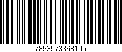 Código de barras (EAN, GTIN, SKU, ISBN): '7893573368195'