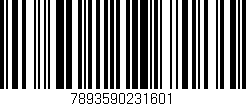 Código de barras (EAN, GTIN, SKU, ISBN): '7893590231601'