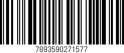 Código de barras (EAN, GTIN, SKU, ISBN): '7893590271577'