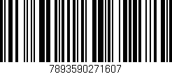 Código de barras (EAN, GTIN, SKU, ISBN): '7893590271607'