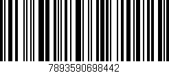 Código de barras (EAN, GTIN, SKU, ISBN): '7893590698442'