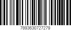 Código de barras (EAN, GTIN, SKU, ISBN): '7893630727279'