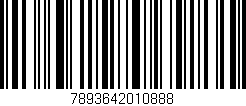 Código de barras (EAN, GTIN, SKU, ISBN): '7893642010888'