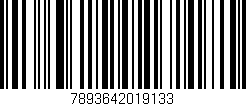 Código de barras (EAN, GTIN, SKU, ISBN): '7893642019133'
