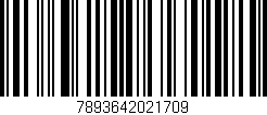 Código de barras (EAN, GTIN, SKU, ISBN): '7893642021709'