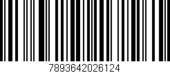 Código de barras (EAN, GTIN, SKU, ISBN): '7893642026124'