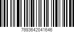 Código de barras (EAN, GTIN, SKU, ISBN): '7893642041646'