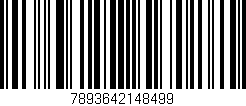 Código de barras (EAN, GTIN, SKU, ISBN): '7893642148499'